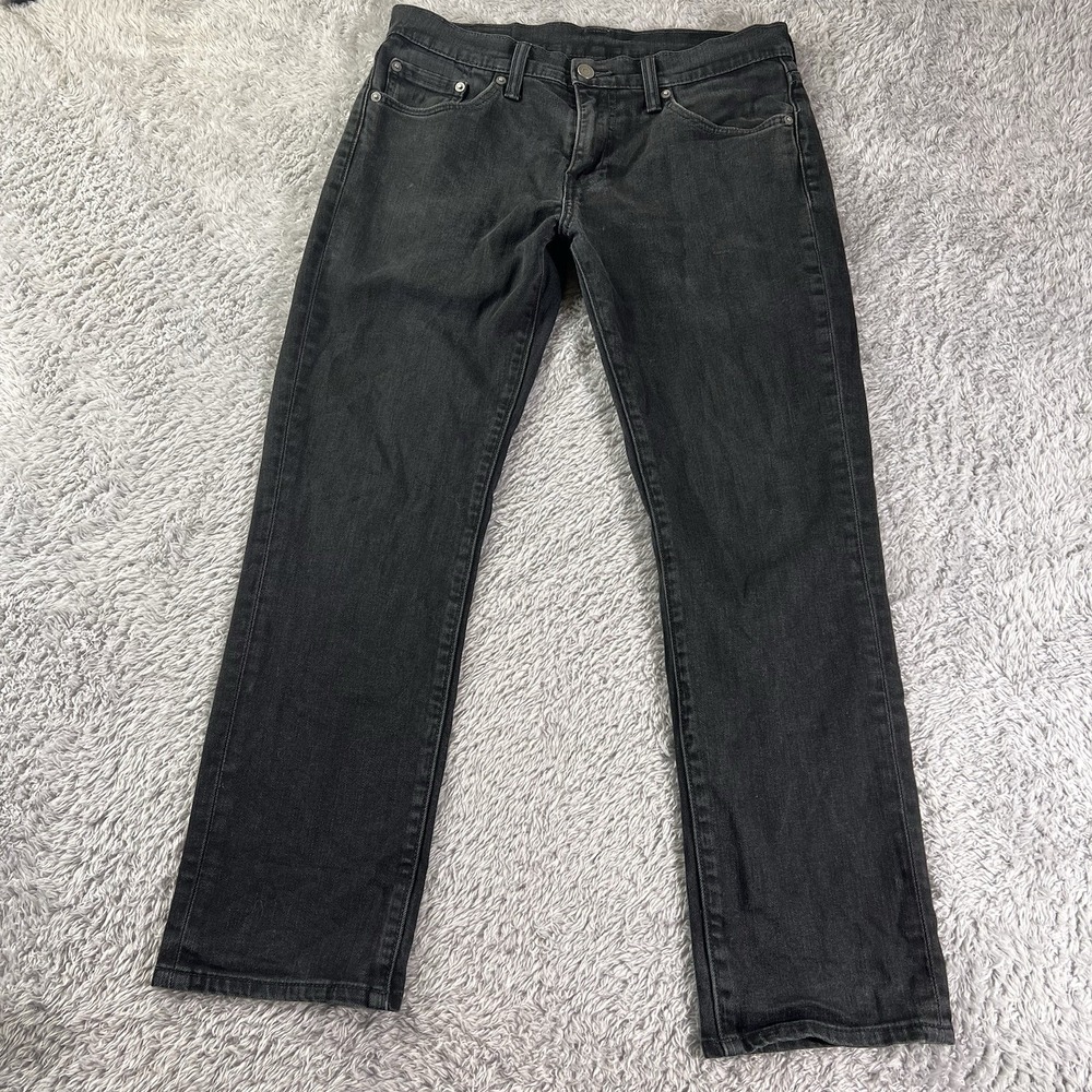 Levis 511 Jean Men's 30 Faded Black Straight Leg